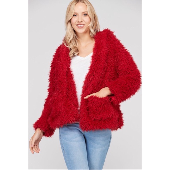 5⭐️Best Seller Teddy Faux Fur Jacket - Picture 3 of 6